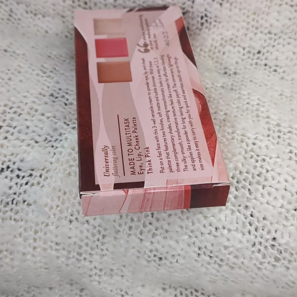 Laura Geller Multitasking Cream to Powder Trio in Think Pink, 8g/0.30oz